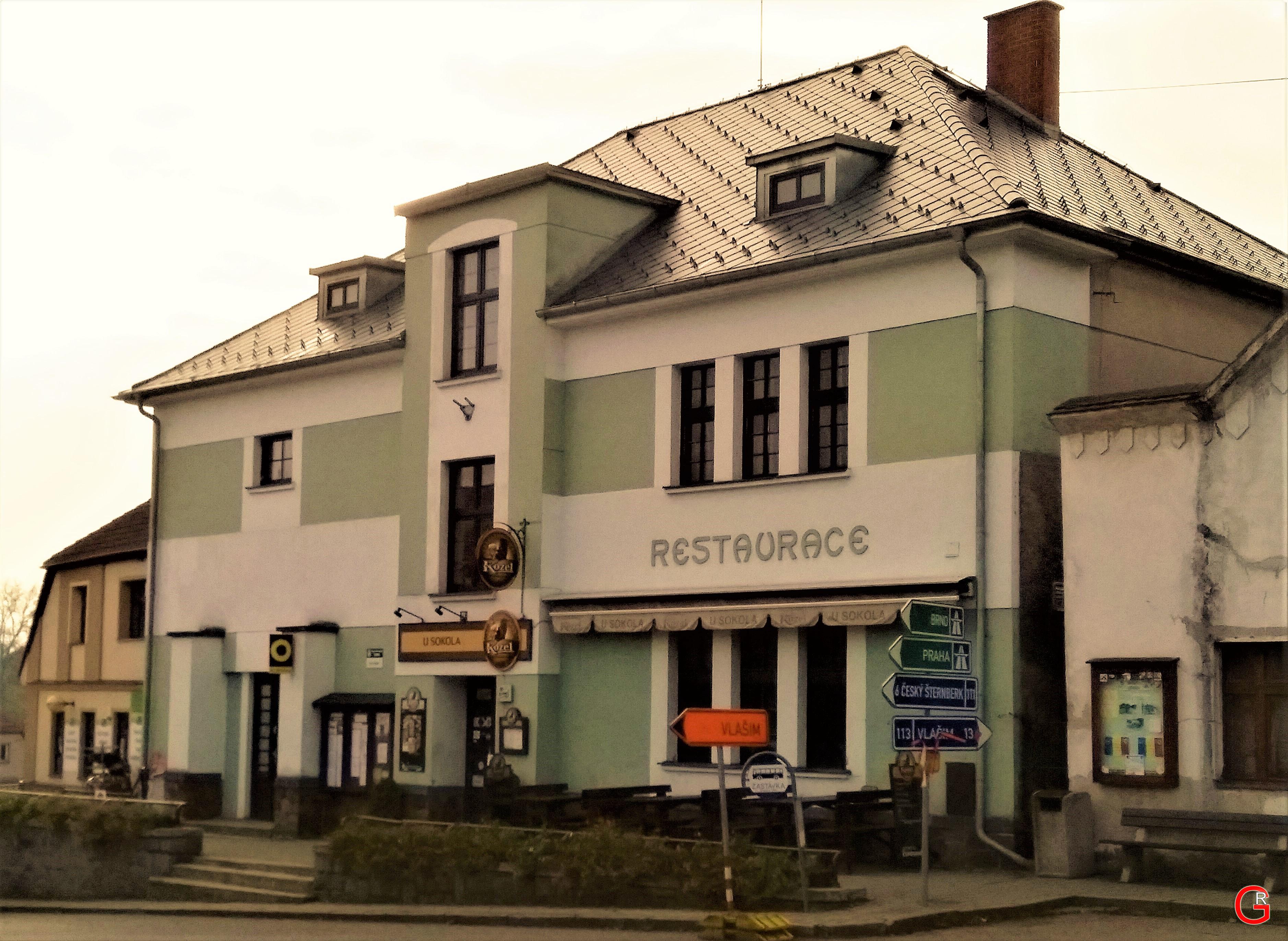 Restaurace U Sokola, exteriér 2